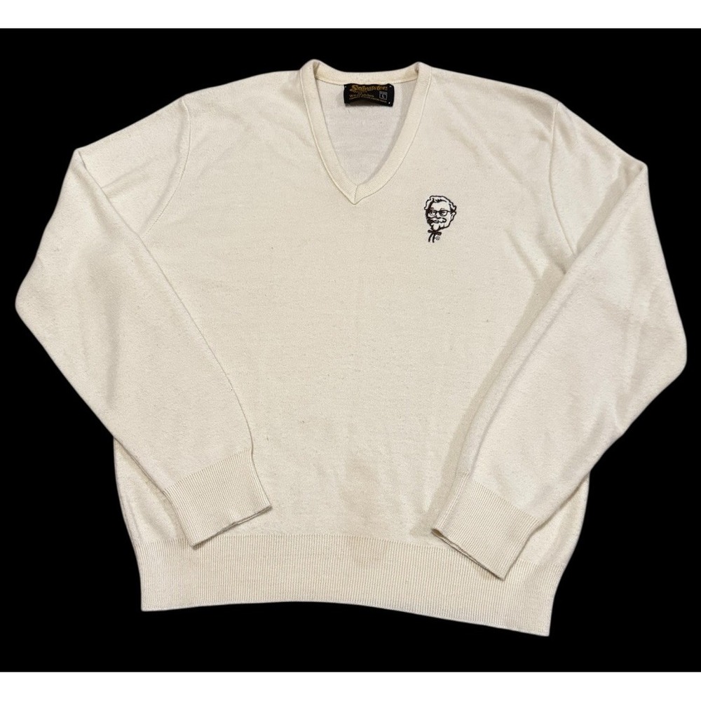 Vintage Swingster World of Wearables KFC‎ Sweater – Men's Large